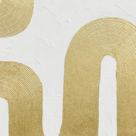 Palette Bold Bands Hand Painted Framed Triptych from Home Trends & Design - Luna Furniture