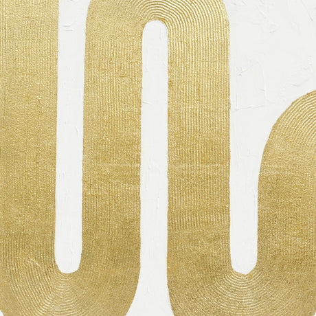 Palette Bold Bands Hand Painted Framed Triptych from Home Trends & Design - Luna Furniture