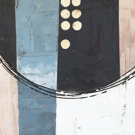 Palette Cityscape Abstractions Hand Painted Framed Diptych from Home Trends & Design - Luna Furniture