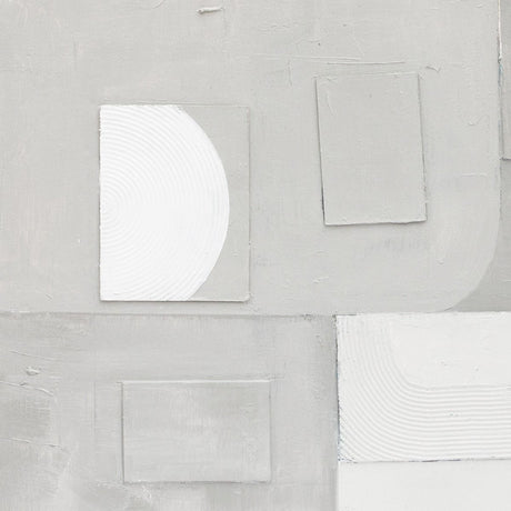 Palette Cutout Collage Hand Painted Framed Diptych from Home Trends & Design - Luna Furniture
