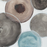 Palette Delicate Dishes Hand Painted Framed Diptych from Home Trends & Design - Luna Furniture