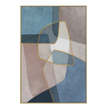 Palette Glass Mosaic Hand Painted Framed Diptych from Home Trends & Design - Luna Furniture