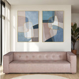 Palette Glass Mosaic Hand Painted Framed Diptych from Home Trends & Design - Luna Furniture