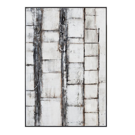 Palette Nature Canvas Hand Painted Framed Diptych from Home Trends & Design - Luna Furniture
