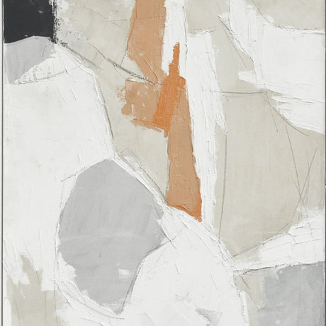 Palette Pastel Patchwork 2 Hand Painted Framed Diptych from Home Trends & Design - Luna Furniture