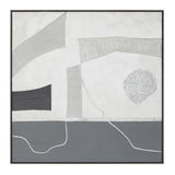 Palette Modern Slate Hand Painted Framed Diptych from Home Trends & Design - Luna Furniture