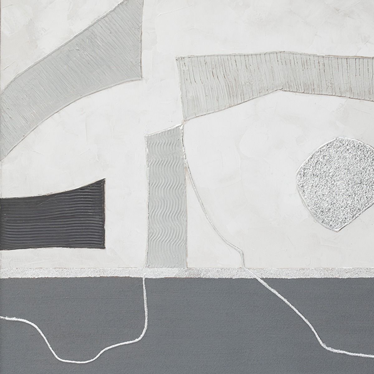 Palette Modern Slate Hand Painted Framed Diptych from Home Trends & Design - Luna Furniture