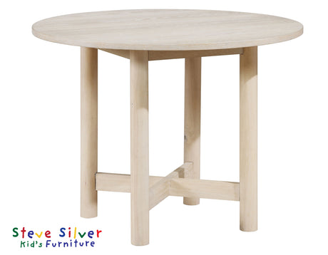 Gabby Washed Oak 5-Piece Kids Dining Table Set from Steve Silver - Luna Furniture