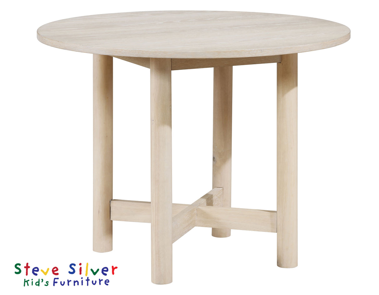 Gabby Washed Oak 30" Kids Round Table from Steve Silver - Luna Furniture