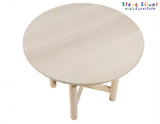 Gabby Washed Oak 30" Kids Round Table from Steve Silver - Luna Furniture