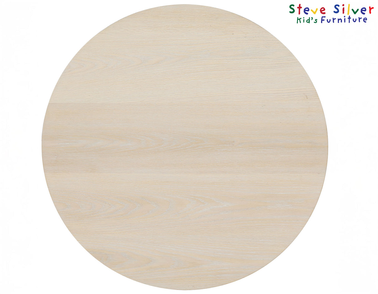 Gabby Washed Oak 30" Kids Round Table from Steve Silver - Luna Furniture