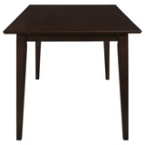 Gabriel 5-piece Rectangular 59-inch Dining Set Cappuccino from Coaster - Luna Furniture