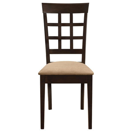 Gabriel Cappuccino 5-piece 59-Inch Rectangular Dining Set from Coaster - Luna Furniture