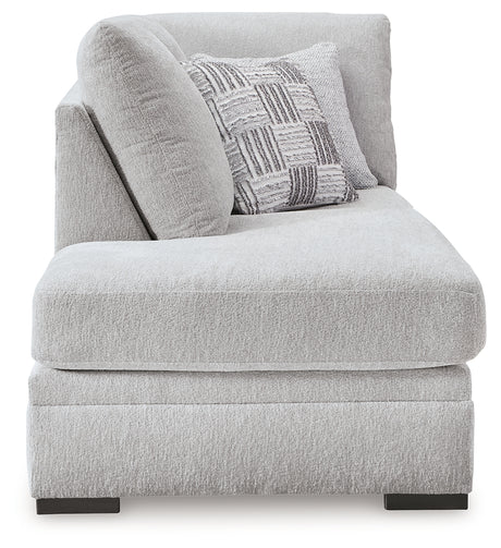 Gabyleigh Nickel Left-Arm Facing Corner Chaise from Ashley Furniture - Luna Furniture