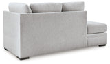 Gabyleigh Nickel Left-Arm Facing Corner Chaise from Ashley Furniture - Luna Furniture