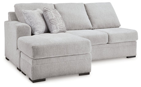 Gabyleigh Nickel Left-Arm Facing Sofa Chaise from Ashley Furniture - Luna Furniture