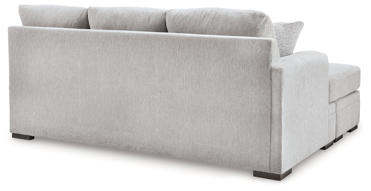 Gabyleigh Nickel Left-Arm Facing Sofa Chaise from Ashley Furniture - Luna Furniture