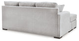 Gabyleigh Nickel Left-Arm Facing Sofa Chaise from Ashley Furniture - Luna Furniture