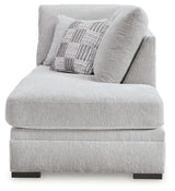 Gabyleigh Nickel Right-Arm Facing Corner Chaise from Ashley Furniture - Luna Furniture