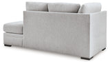 Gabyleigh Nickel Right-Arm Facing Corner Chaise from Ashley Furniture - Luna Furniture