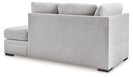Gabyleigh Nickel Right-Arm Facing Corner Chaise from Ashley Furniture - Luna Furniture