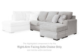 Gabyleigh Nickel Right-Arm Facing Sofa Chaise from Ashley Furniture - Luna Furniture