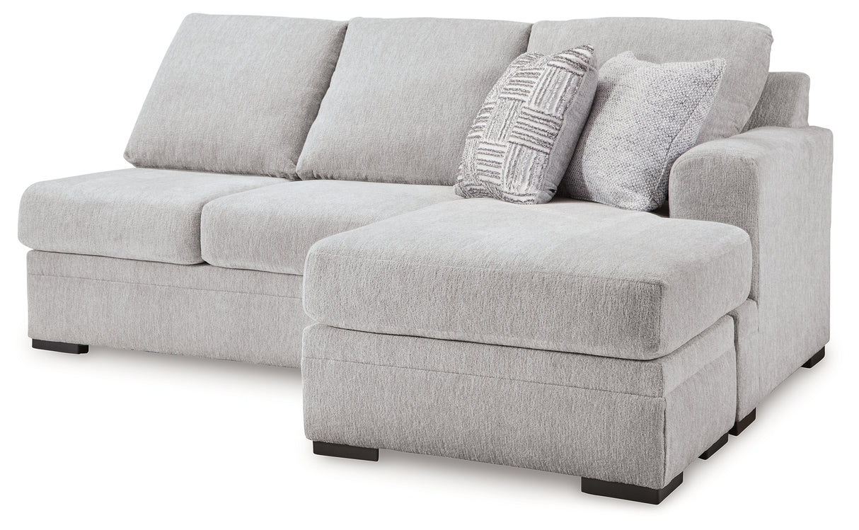 Gabyleigh Nickel Right-Arm Facing Sofa Chaise from Ashley Furniture - Luna Furniture