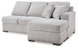 Gabyleigh Nickel Right-Arm Facing Sofa Chaise from Ashley Furniture - Luna Furniture