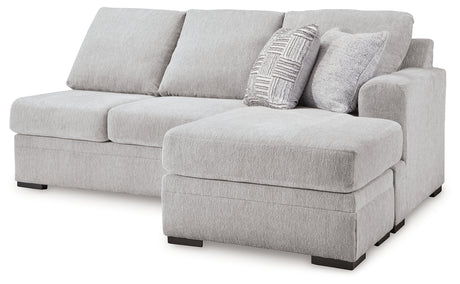 Gabyleigh Nickel Right-Arm Facing Sofa Chaise from Ashley Furniture - Luna Furniture