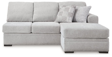 Gabyleigh Nickel Right-Arm Facing Sofa Chaise from Ashley Furniture - Luna Furniture