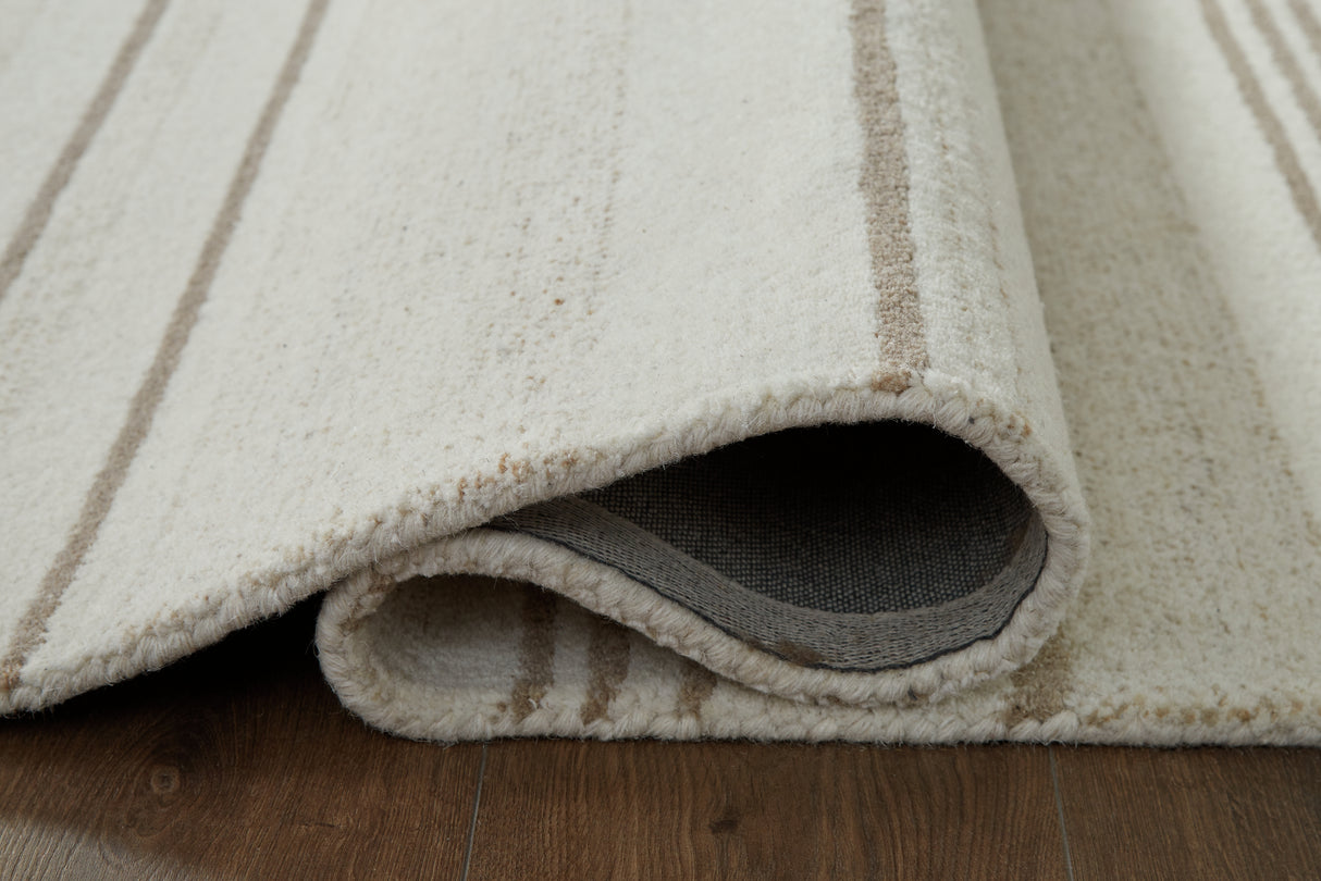 Gadence Ivory/Tan Large Rug from Ashley Furniture - Luna Furniture