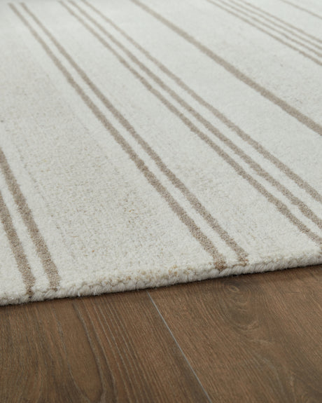 Gadence Ivory/Tan Medium Rug from Ashley Furniture - Luna Furniture