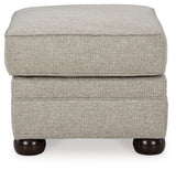 Gaelon Chair and Ottoman in Dune from Ashley Furniture - Luna Furniture