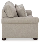 Gaelon Sofa, Loveseat, Chair and Ottoman in Dune from Ashley Furniture - Luna Furniture