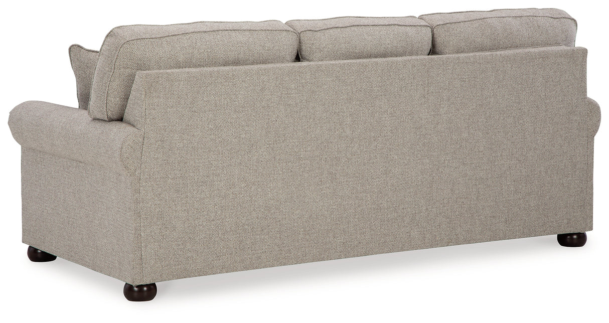 Gaelon Sofa, Loveseat, Chair and Ottoman in Dune from Ashley Furniture - Luna Furniture