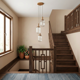 Gala Pendant Lamp - Bronze and Clear from Ashcroft Furniture - Luna Furniture