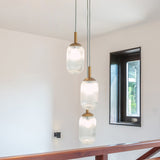 Gala Pendant Lamp - Bronze and Clear from Ashcroft Furniture - Luna Furniture