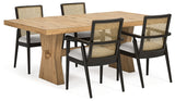 Galliden Dining Table and 4 Chairs from Ashley - Luna Furniture