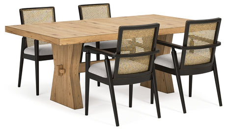 Galliden Dining Table and 4 Chairs from Ashley - Luna Furniture