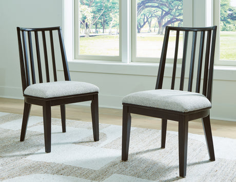 Galliden Dining Table and 4 Chairs with Storage in Light Brown from Ashley - Luna Furniture