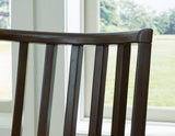 Galliden Dining Table and 4 Chairs with Storage in Light Brown from Ashley - Luna Furniture