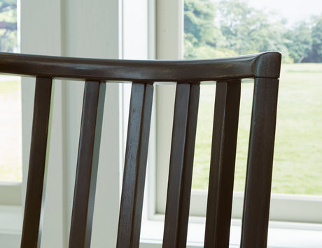 Galliden Dining Table and 4 Chairs with Storage in Light Brown from Ashley - Luna Furniture