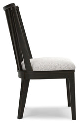 Galliden Dining Table and 4 Chairs with Storage in Light Brown from Ashley - Luna Furniture