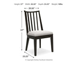 Galliden Extension Dining Table and 8 Chairs from Ashley - Luna Furniture