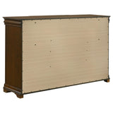 Garland Brown Cherry 11-Drawer Bedroom Dresser from Coaster - Luna Furniture