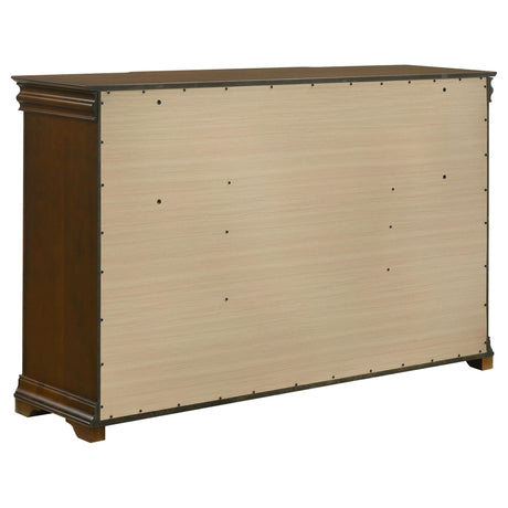 Garland Brown Cherry 11-Drawer Bedroom Dresser from Coaster - Luna Furniture