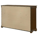 Garland Brown Cherry 11-Drawer Bedroom Dresser from Coaster - Luna Furniture