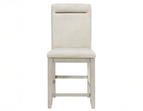 Garland 24″ Counter Chair, Greige Finish from Steve Silver - Luna Furniture