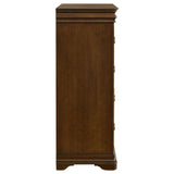 Garland Brown Cherry 4-Drawer Bedroom Chest from Coaster - Luna Furniture