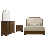Garland Brown Cherry 4-Piece Queen Bedroom Set from Coaster - Luna Furniture